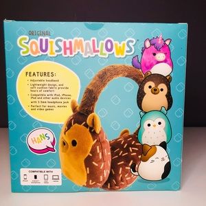 Kellytoy Squishmallow New Hans the Hedgehog Headphones